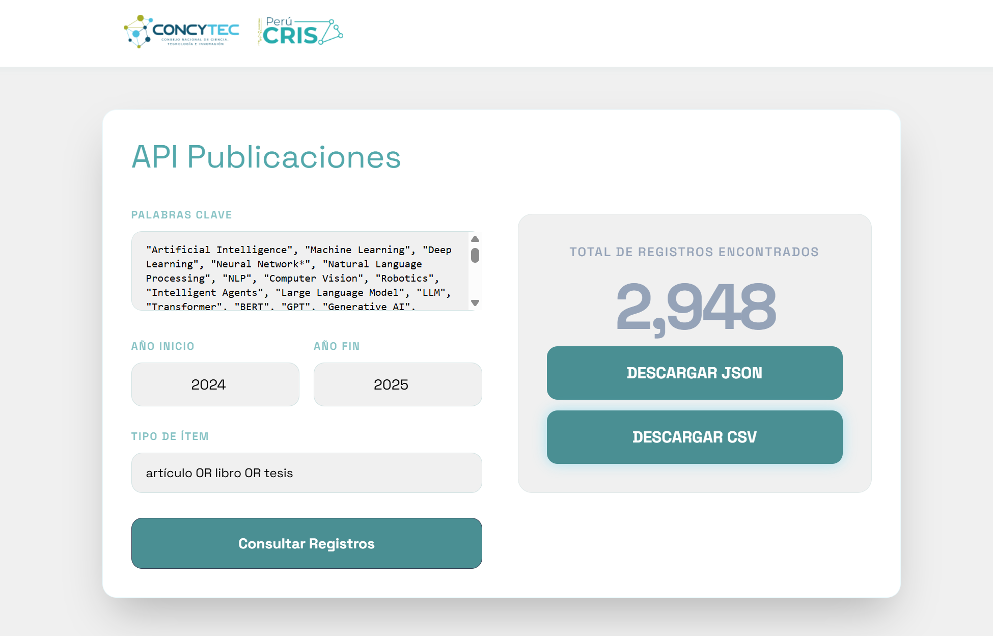 Data visualization dashboard